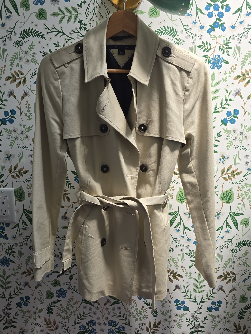 Women’s Beige Trench Coat Jacket by